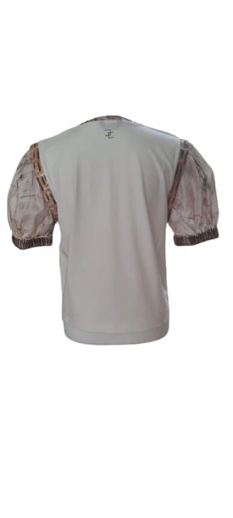 T-shirt puff sleeve