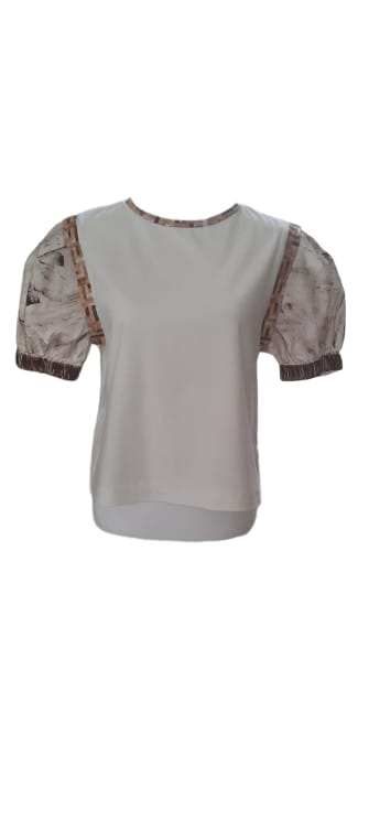 T-shirt puff sleeve
