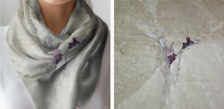"Art Scarf" -Introspection