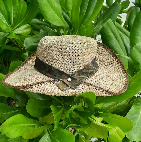 Folded brim hat