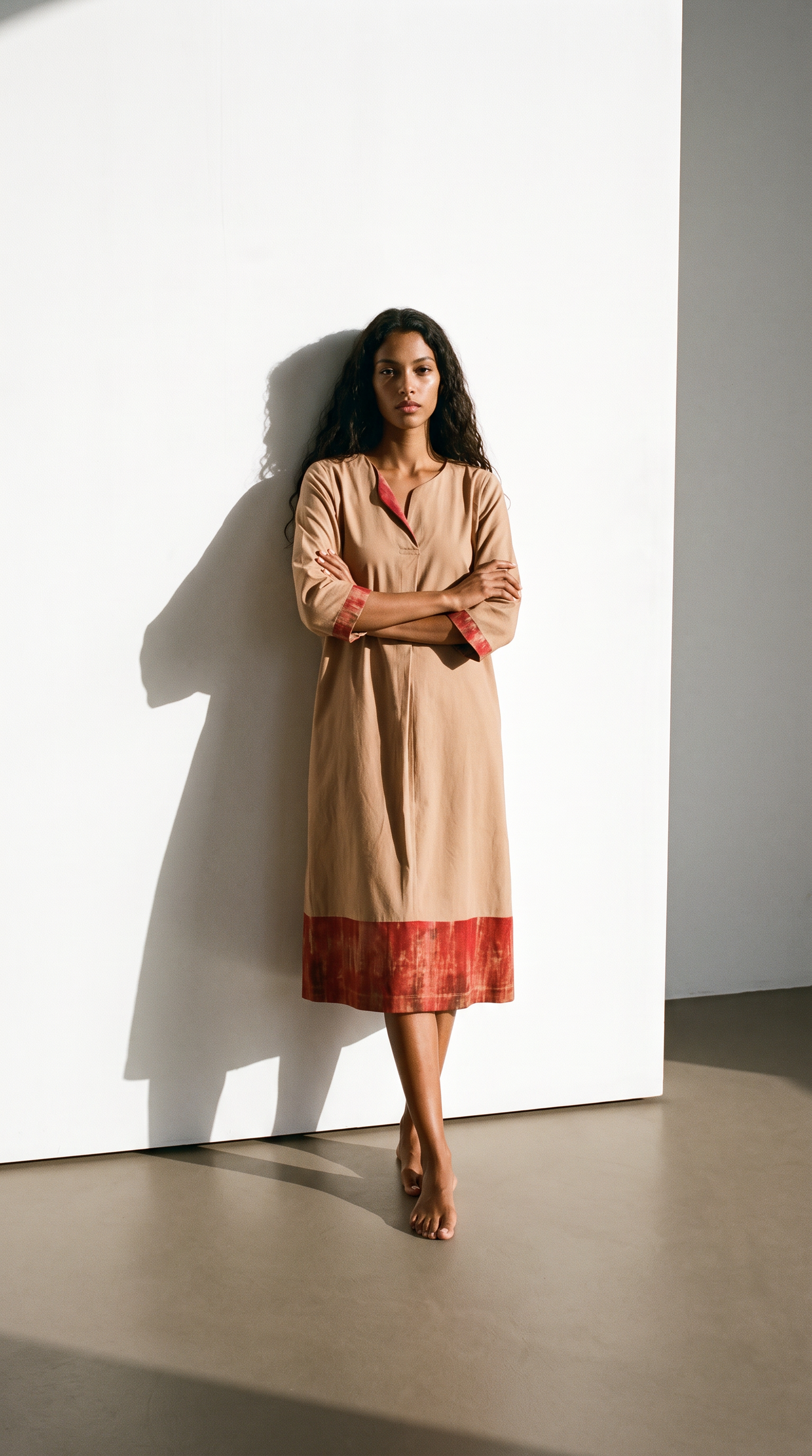 Dress Nature Camel
