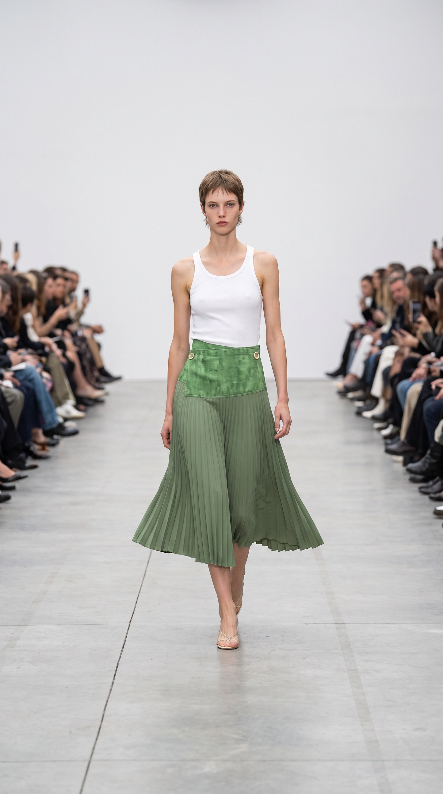 Skirt pleated