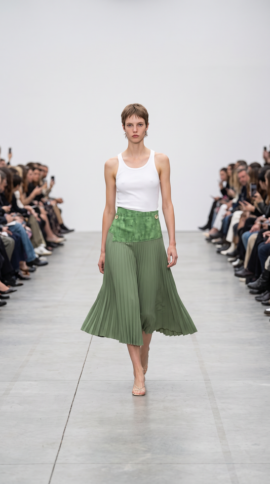 Skirt pleated