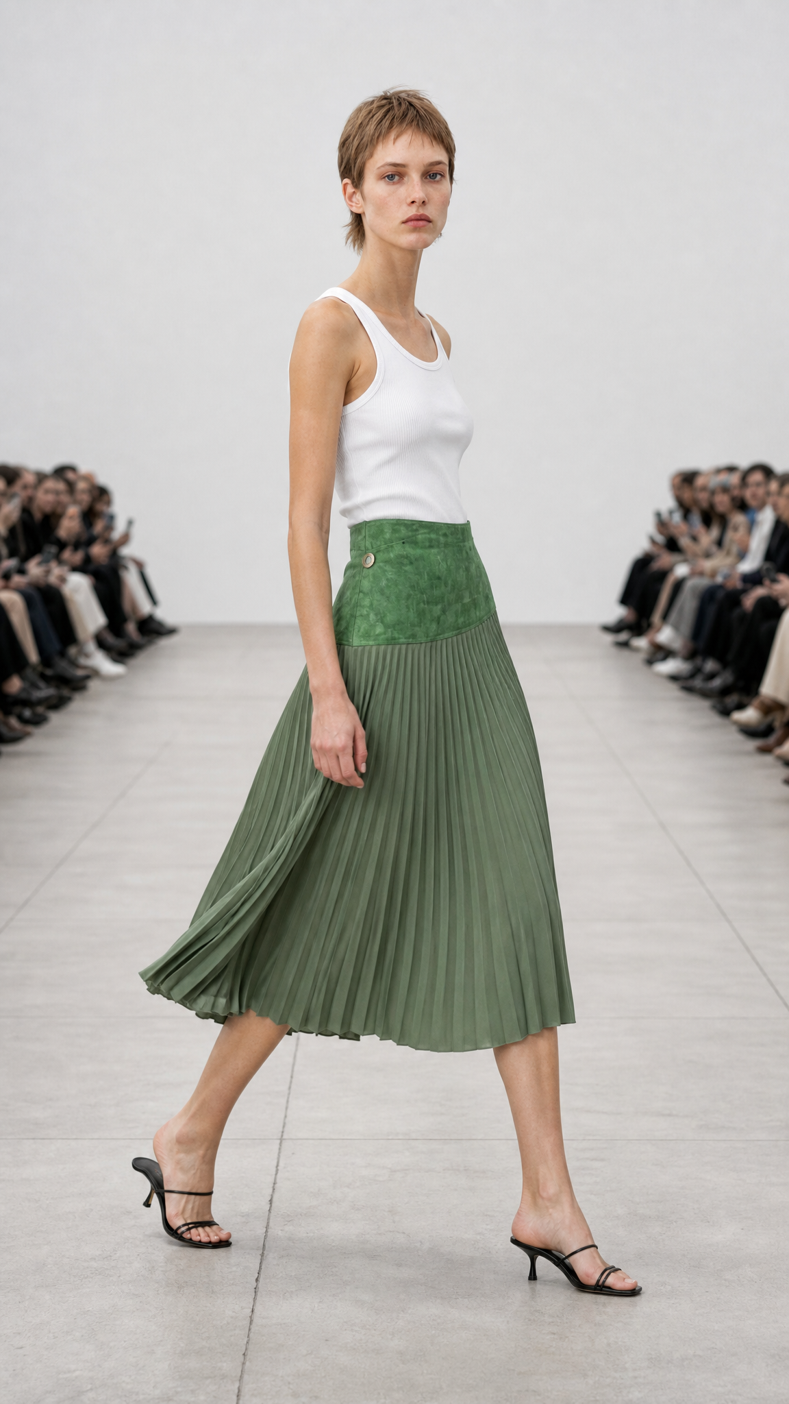 Skirt pleated