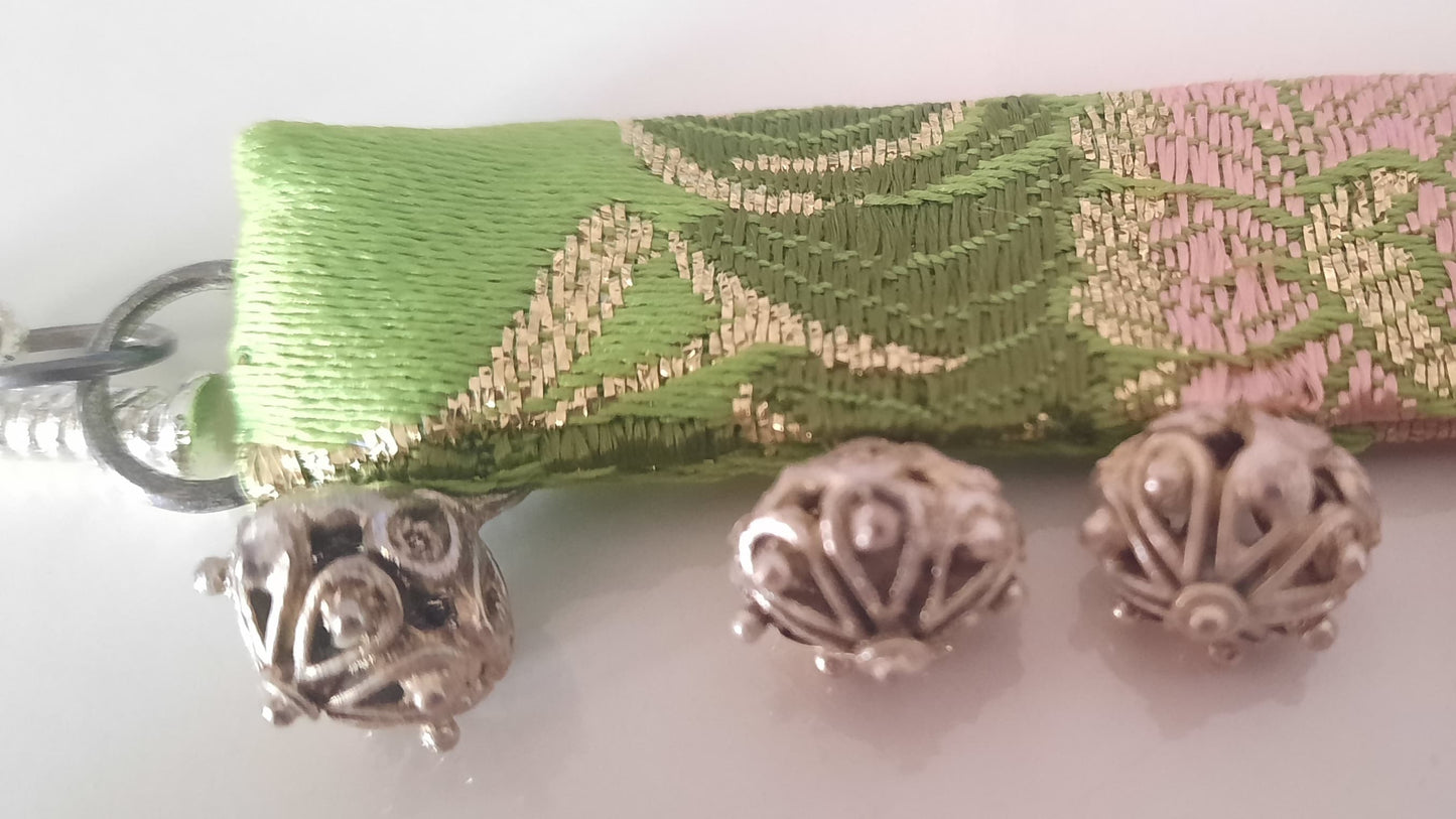 Jewel  Bracelet Brocade green