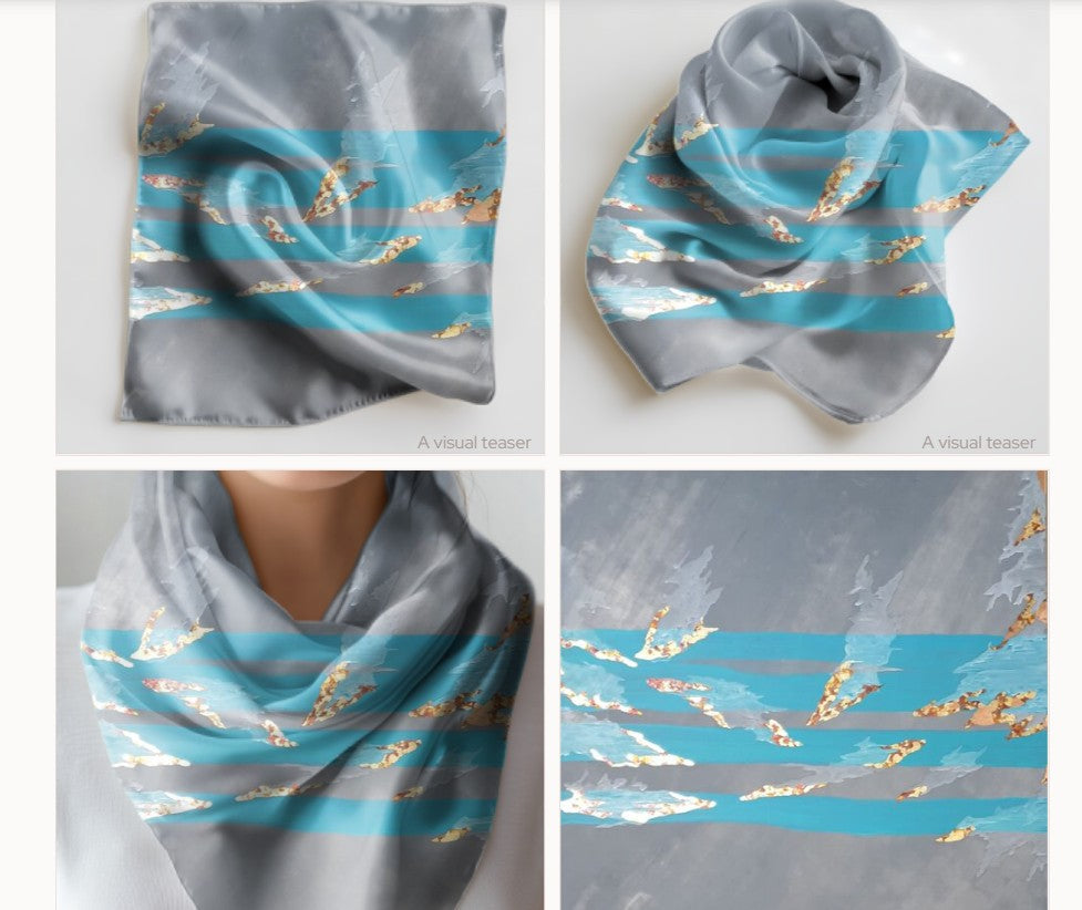 "Art Scarf" After the Rain